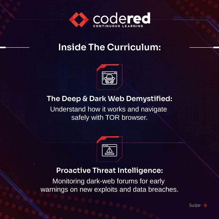 CodeRed_Pro's tweet image. 🛡️The best defence is knowing their playbook. Learn to operate in the digital shadows, gather intel, and set traps. Turn the attackers&apos; greatest asset into your own. 💻  
Learn Dark Web with CodeRed bit.ly/49tqAvS

#Darkweb #Deepweb #InfoSec #ThreatIntelligence #BlueTeam…