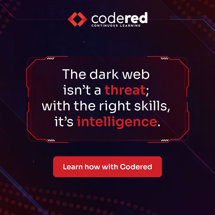 CodeRed_Pro's tweet image. 🛡️The best defence is knowing their playbook. Learn to operate in the digital shadows, gather intel, and set traps. Turn the attackers&apos; greatest asset into your own. 💻  
Learn Dark Web with CodeRed bit.ly/49tqAvS

#Darkweb #Deepweb #InfoSec #ThreatIntelligence #BlueTeam…