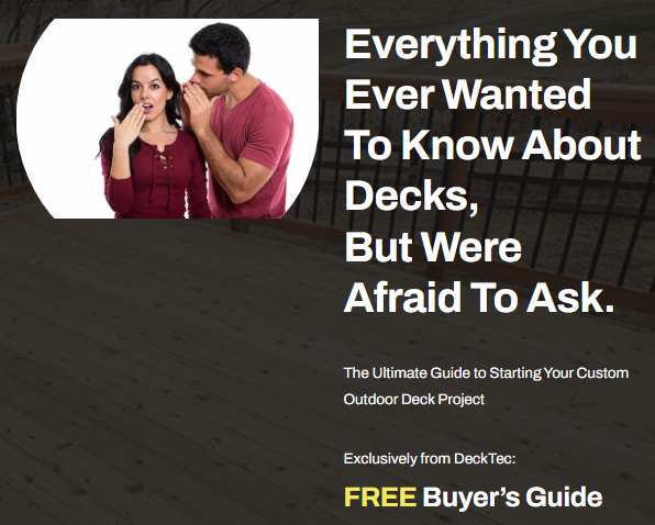 DeckTec's tweet image. Your perfect outdoor living space starts with a plan—and we can help you build it.

Download our FREE Buyer’s Guide for expert insights, planning tips, and the inspiration you need to get started.

👉 decktec.com/buyer-guide/

#decktec #decks #deckdesign #outdoorliving #decklife
