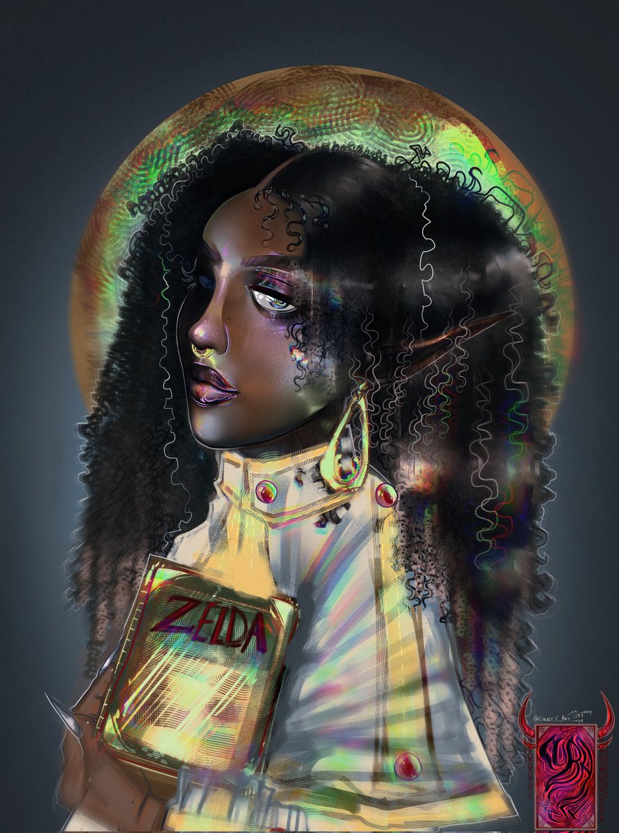 Didnt have much time today so it's a bit rushed but I had to redraw this stunning cosplayer 🖤✨

#artmoots #frieren