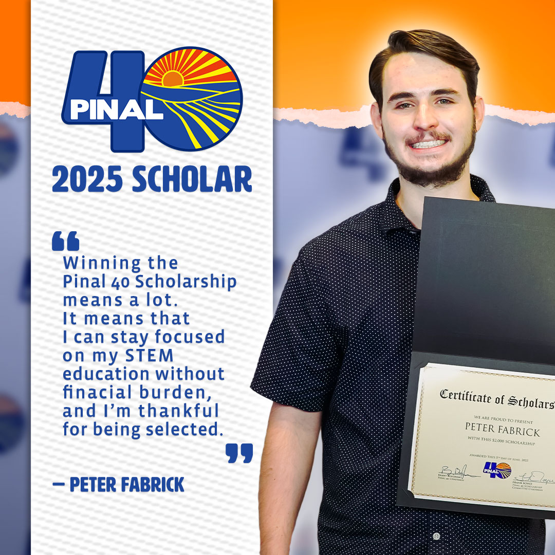 We are extremely happy to be contributing to Peter Fabrick's continuing agricultural research 🎓!