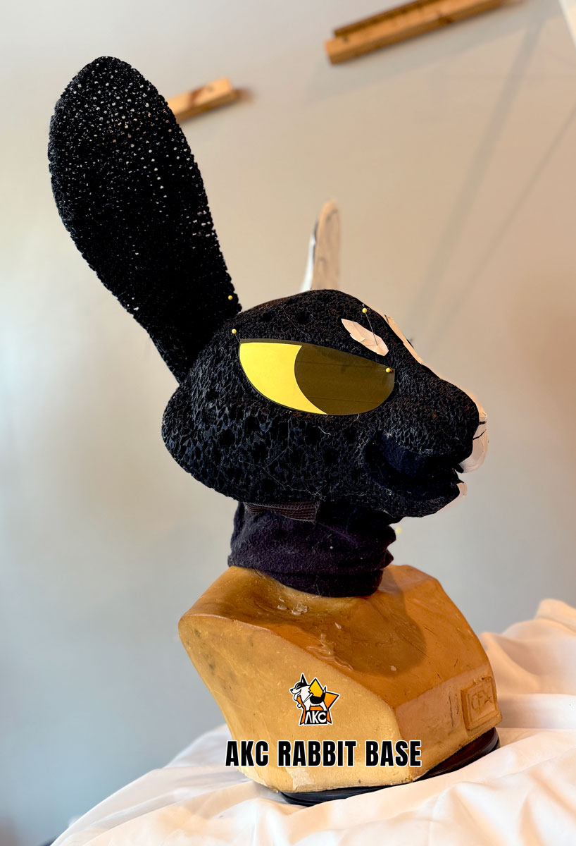 ArtKourCostumes's tweet image. RABBIT WIP!!!

This fella is almost done! I am loving how sassy it is. It is built on my new rabbit base (which will be available for purchase at MFF 2025!) and THIS GUY will be up for adoption upon completion!