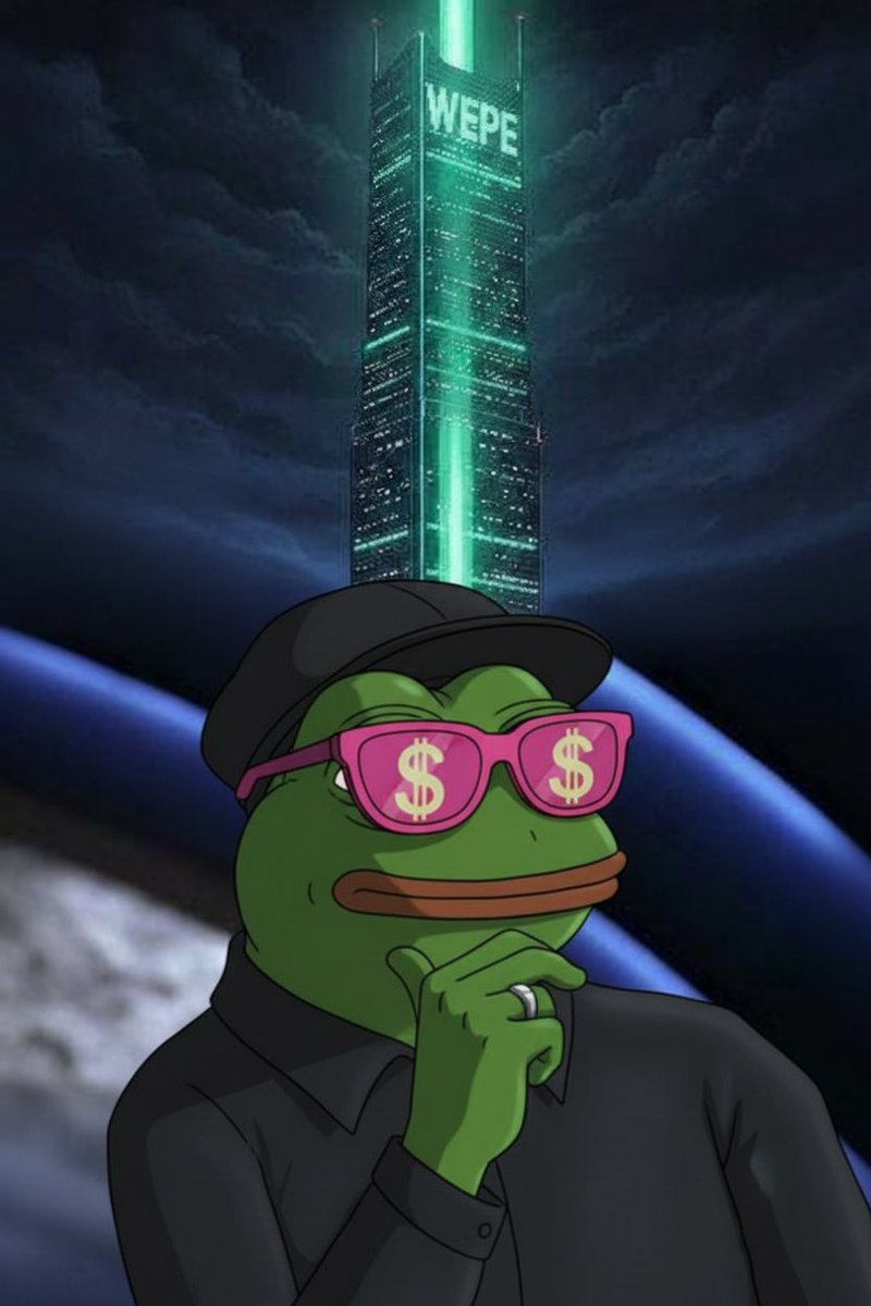 Only a few see an opportunity in the deep.
Those who dare to look beyond the surface understand the potential.

<a href="/WEPEToken/">Wall Street Pepe</a> $wepe

83k holders saw the same. Why not you ?

CA : 0xccB365D2e11aE4D6d74715c680f56cf58bF4bF10
