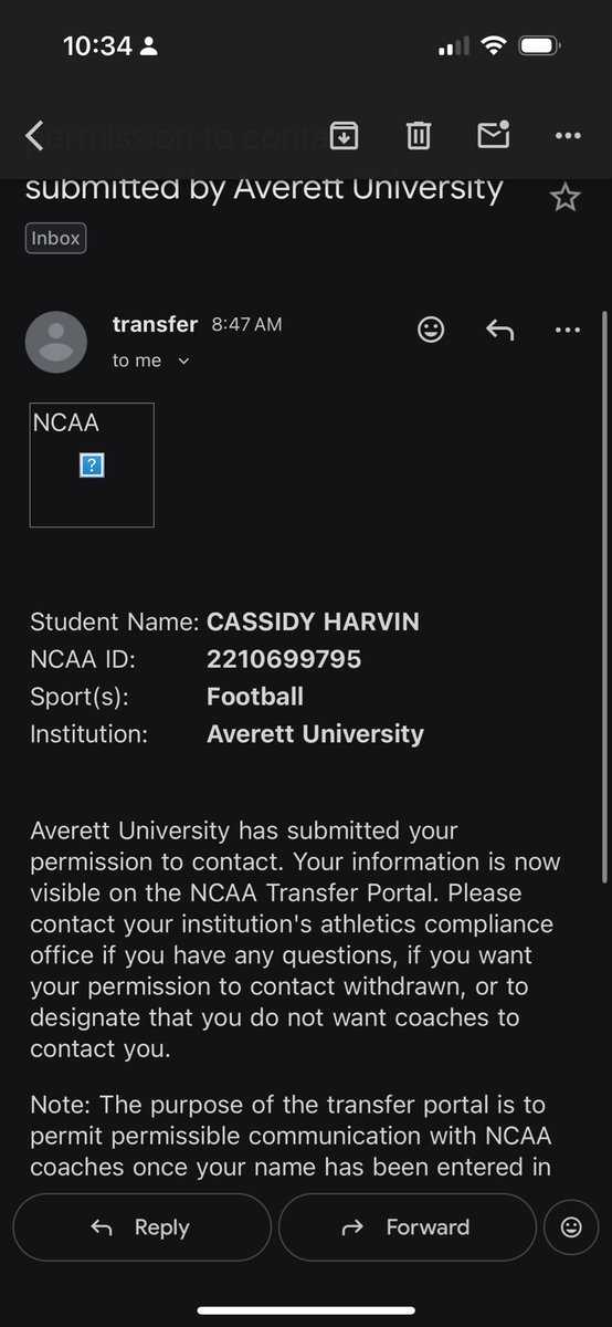 Cassidy Harvin tweet media