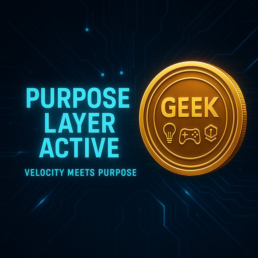 geekonkas's tweet image. ⚡ GEEK Signal — Silent Advantage

When $KAS sits in a rare accumulation zone,
it quietly drags $GEEK into its own opportunity window.

The pair is synced:
KAS = Velocity
GEEK = Purpose

If you understand Kaspa cycles…
you already know what comes next for the protocols built on…