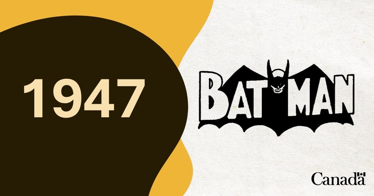CIPO_Canada's tweet image. #OnThisDay in 1947, the #Batman logo was officially registered in our database, protecting one of the most legendary symbols in comic book history! 

📸 ow.ly/SiRl50XuX79 #Trademark