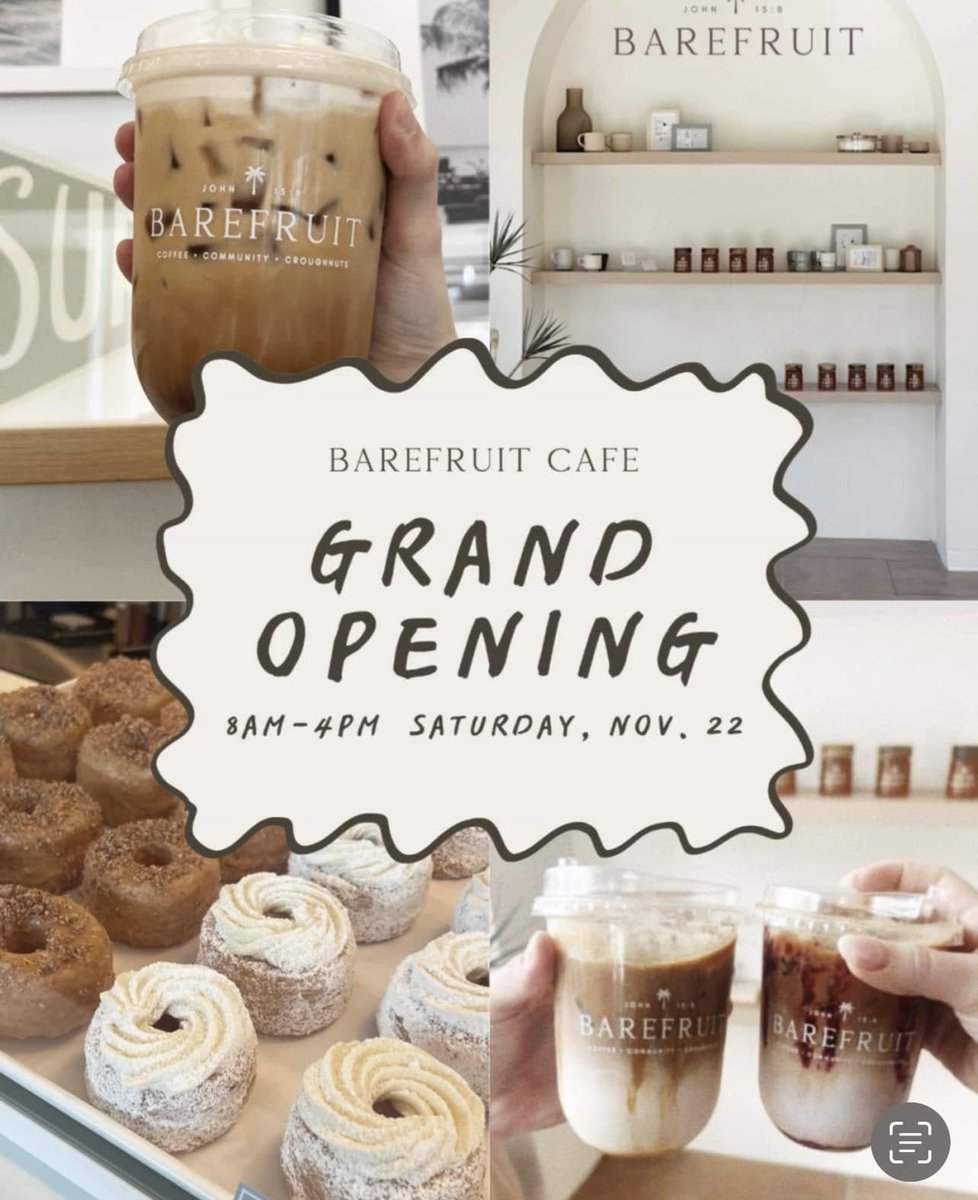 Barefruit Cafe will have its grand opening on Saturday, Nov. 22, in Arlington’s Historic Depot Square. ⁠Read more about its famed "croughnut" ➡ dailymemphian.com/subscriber/art…

By <a href="/SophiaSurrett/">Sophia Surrett</a>
⁠