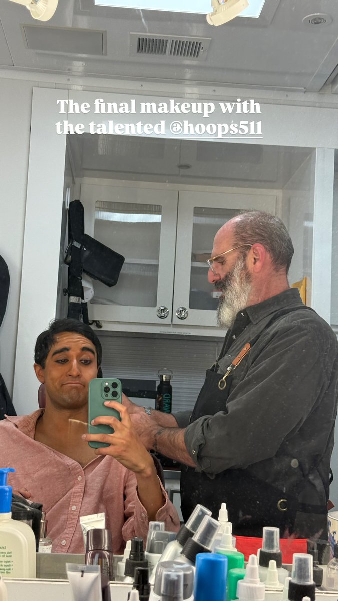 52Series_'s tweet photo. Adam Hashmi (José) em registros de  caracterização para cenas de #JosephOfEgypt https://t.co/jTIJLxdfJg