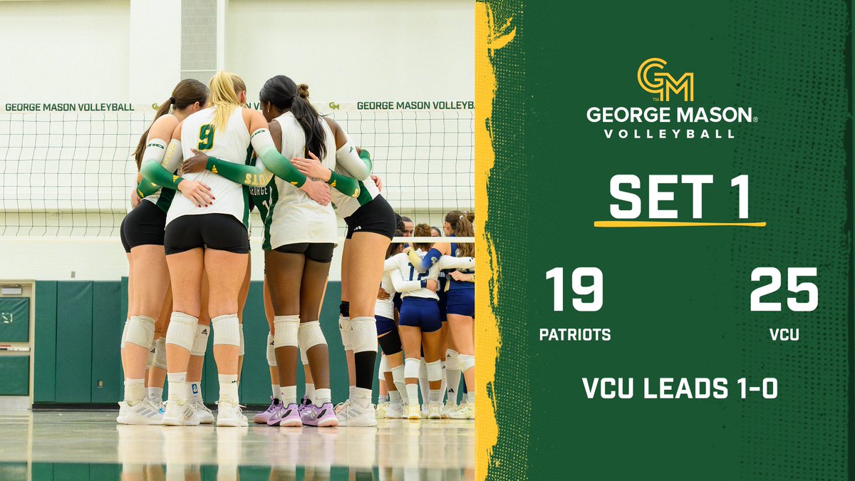 George Mason Women's Volleyball tweet media