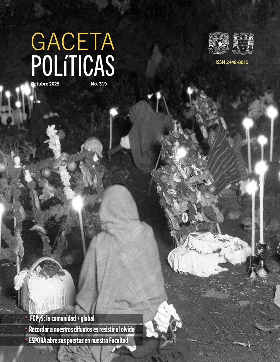 UNAM_FCPyS's tweet image. 📖✨ ¡Ya está disponible el nuevo número de la Gaceta Políticas!

👉 Consúltala aquí: gaceta.politicas.unam.mx/index.php/ya-s…

#GacetaPolíticas #FCPyS #DerechoATuFacultad