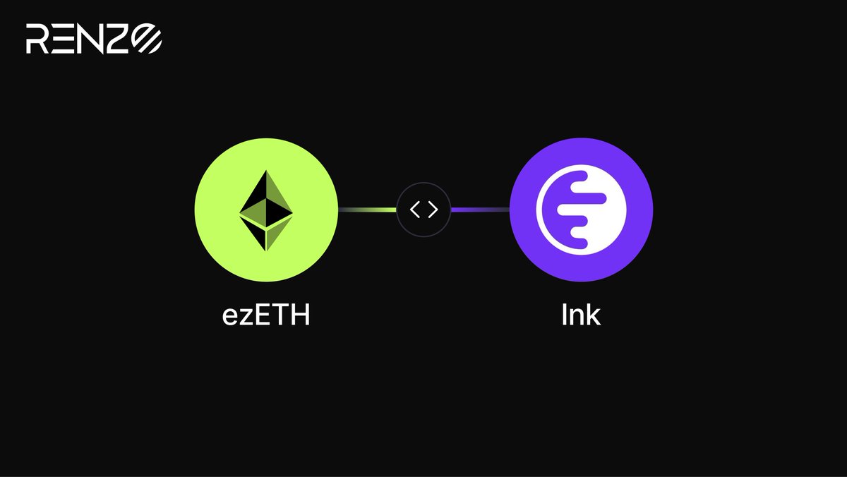 RenzoProtocol's tweet image. New routes, one interface.

Users can now bridge $ezETH to @inkonchain through the Renzo UI.

Next up s👀n: exciting new DeFi integrations.

Link in next thread.