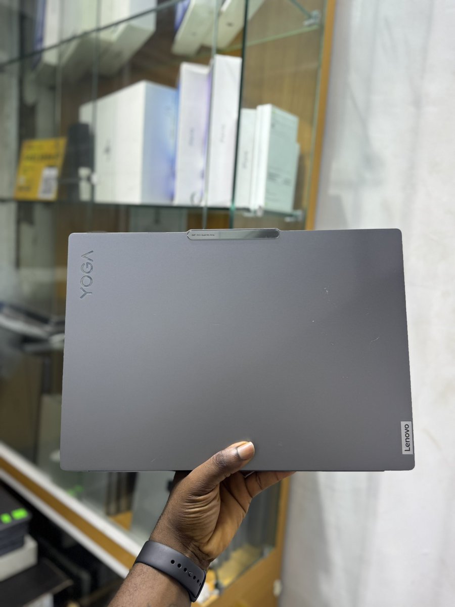 UK USED
LENOVO YOGA PRO 9 
1TB SSD 32GB RAM 
INTEL ULTRA 9  14TH GEN PROCESSOR 
6GB RTX 40500 NVIDIA GRAPHICS
KEYBOARD LIGHT 
4K TOUCHSCREEN DISPLAY 
Available for N1,300,000 
Office Address:No 2 Pepple street,Ikeja computer Village 
Call or WhatsApp 08037774591