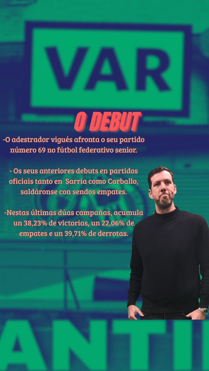 Uns 📂 sobre o mister 👨🏻‍🏫 de cara o encontro de mañá.

<a href="/CD_Arenteiro/">CD Arenteiro</a> ⚔️ <a href="/Ourense_CF/">Ourense CF</a>