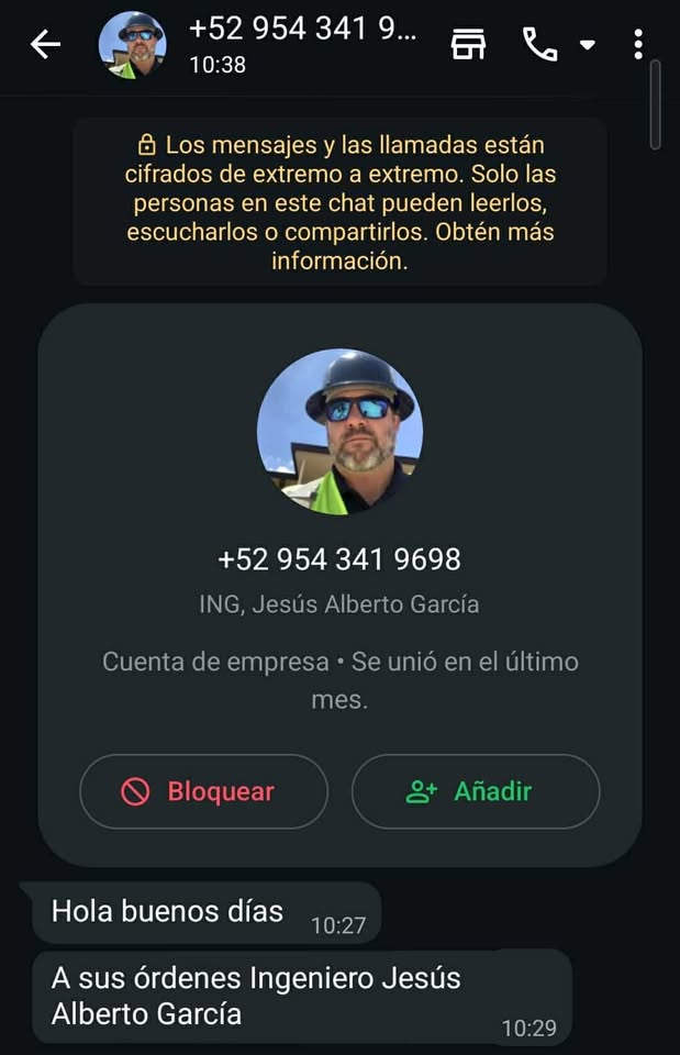 cuartodemillamx's tweet image. Hola Ricardo, te comparto un intento de estafa que intentaron hacerme hoy. Estoy vendiendo mi Mazda 3 2023; mi hermano me hizo el favor de publicarlo en Marketplace y el día 19 de noviembre lo contactó un supuesto ingeniero interesado en el auto. Acordaron la revisión del…
