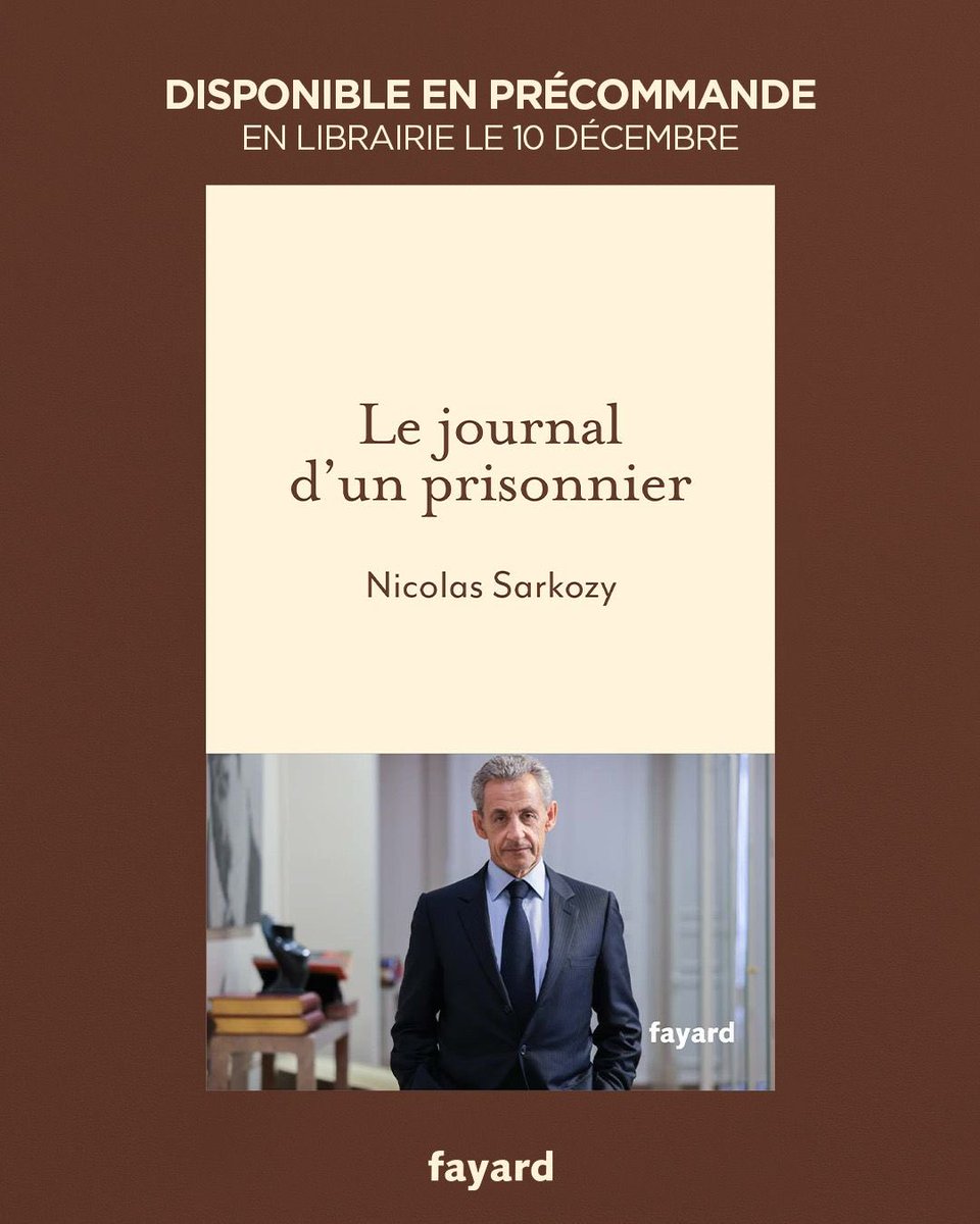 Nain_Portekoi's tweet image. Je ne sais pas ce qui m&apos;atterre le plus :
- le fait que Sarkozy ait l&apos;indécence d&apos;écrire un livre sur ses 20 jours en prison dans le quartier VIP de la Santé pour faire pleurer sur son sort.
- Ou le fait que des gens vont acheter ce livre.