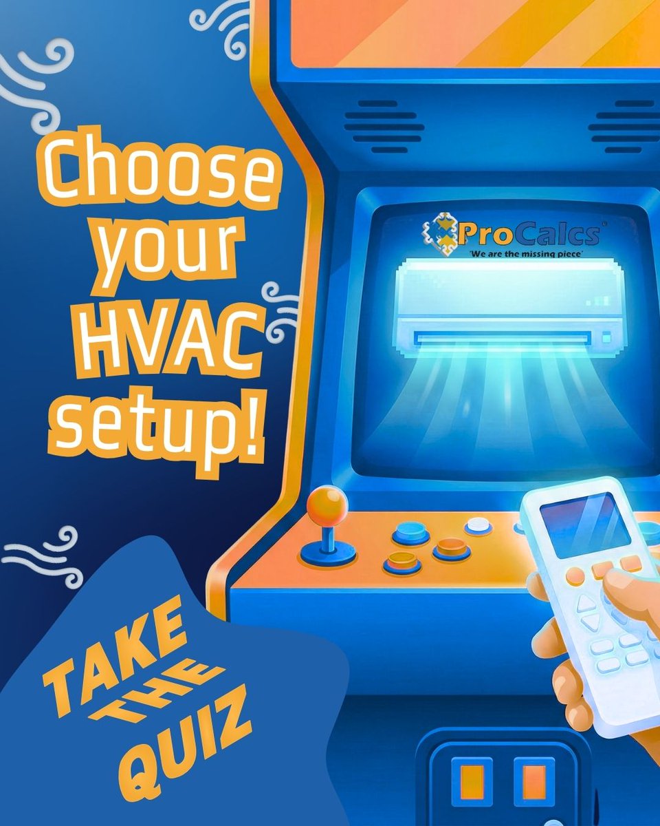 procalcs's tweet image. Well, this isn’t one of those quizzes that made you panic in school...

This one tells you what HVAC setup your project needs and the full results show up in your inbox. 📥

No spoilers. Just try it!

Take the quiz➡️  quizprocalcs.com  
 
#ProCalcs #HVACQuiz #HVACDesign