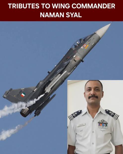 ravikishann's tweet image. दुबई एयर शो में हुए तेजस विमान हादसे में वीरभूमि हिमाचल के कांगड़ा जिला के नमंश स्याल जी के निधन का समाचार अत्यंत कष्टदाई है। नमन जी के निधन से माँ भारती ने एक जांबाज, व कर्तव्यपरायण वीर सपूत खो दिया है। 

मेरी हार्दिक संवेदनाएं उनके शोकाकुल परिवार के साथ हैं। ईश्वर नमन जी की…