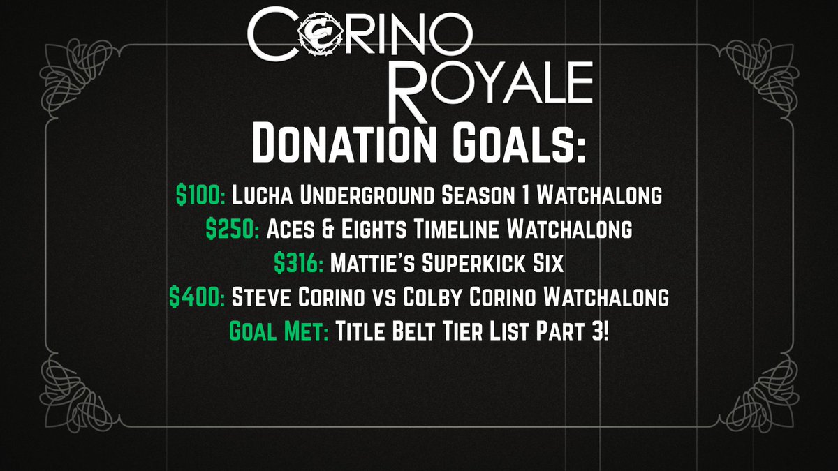 To get that last 2%, we're officially promising donation incentives for a future Wheel of Matches stream, future watchalongs people have been asking, our first ever pieces of MERCH, and so much more!

GFM link is here: gofundme.com/f/help-our-fri…