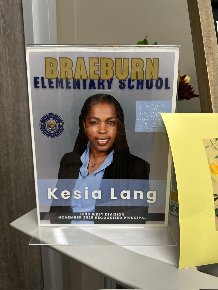 Braeburn Elementary, Houston ISD tweet media