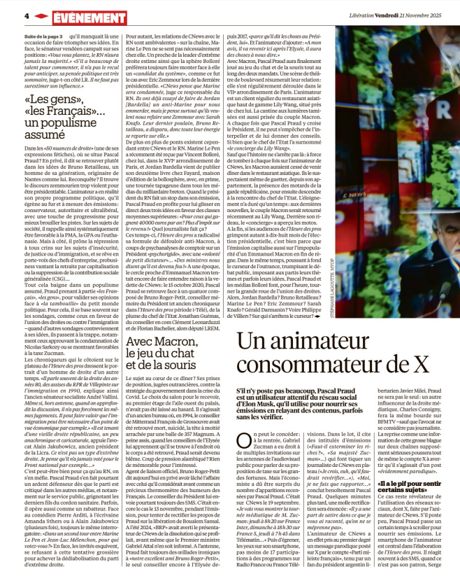 lattention_info's tweet image. La même semaine, deux articles de la presse bien-pensante — &quot;L&apos;Express&quot; assez brillamment, mieux informé, &quot;Libé&quot; plus prévisible mais propre ⬇️— ont exploré le &quot;phénomène #PascalPraud&quot;,  comme si &quot;le réel&quot;, malgré &quot;le discours obsessionnel&quot;, finissait par justifier un peu moins…