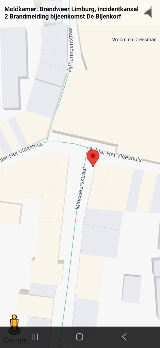 Brandmelding met inzet van hulpdiensten in Maastricht