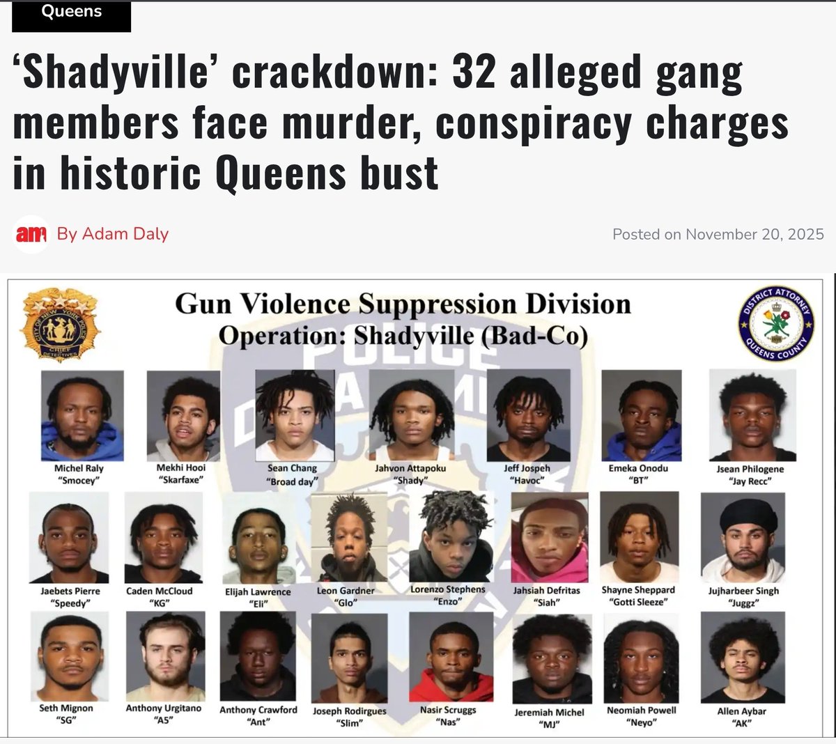 Soulful1865's tweet image. A Street Gang from QUEENS NYC , made up of Multi-Ethnic &quot;Immigrants and Green Card Babies.&quot; Has been busted.

Trump ICE admins, says they will have ICE focus heavily in Cali, Texas, Arizan, and NYC a major hub for immigrants.