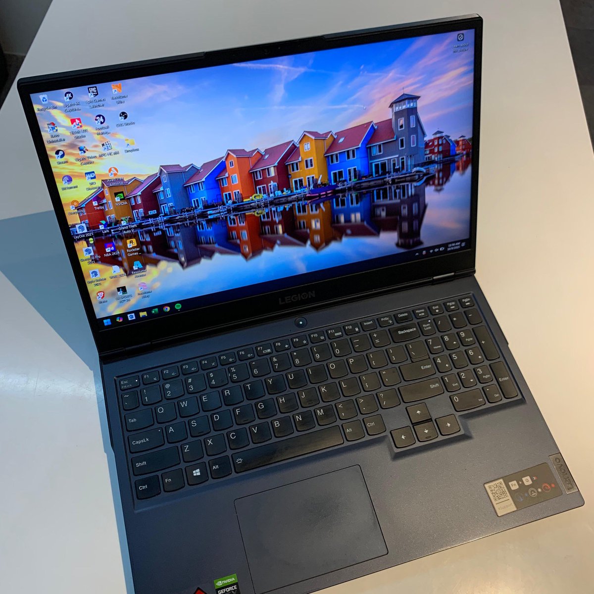 hellocheckout's tweet photo. WTS Lenovo Laptop Legion 5 Gaming 15ach6h Murah - NETT PRICE - minat DM #laptopgaming #secondhand #lenovo #legion5 https://t.co/iAtAeksZ42