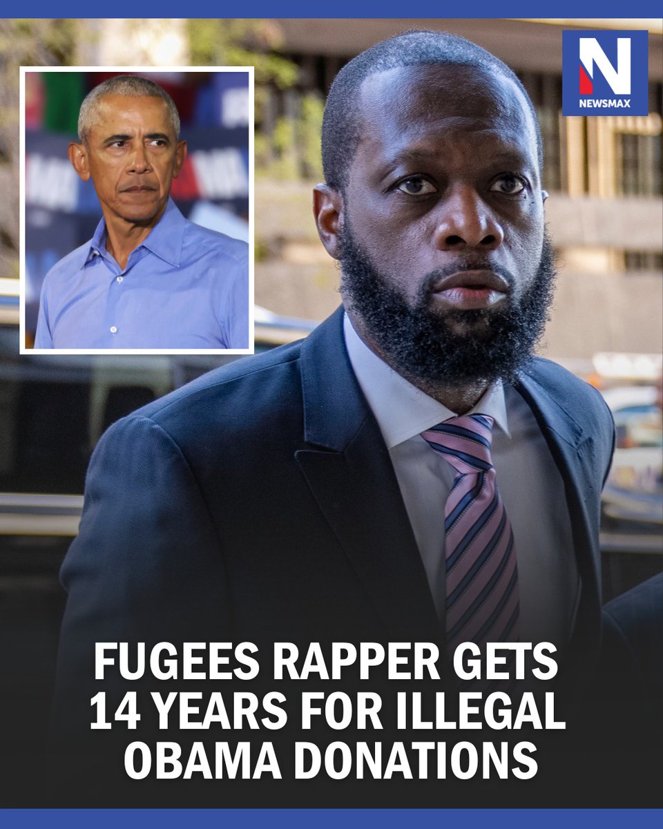 Grammy-winning rapper Prakazrel “Pras” Michel of the Fugees was sentenced on Thursday to 14 years in prison for a case in which he was convicted of illegally  funneling millions of dollars in foreign contributions to former President Barack Obama’s 2012 reelection campaign.
Of