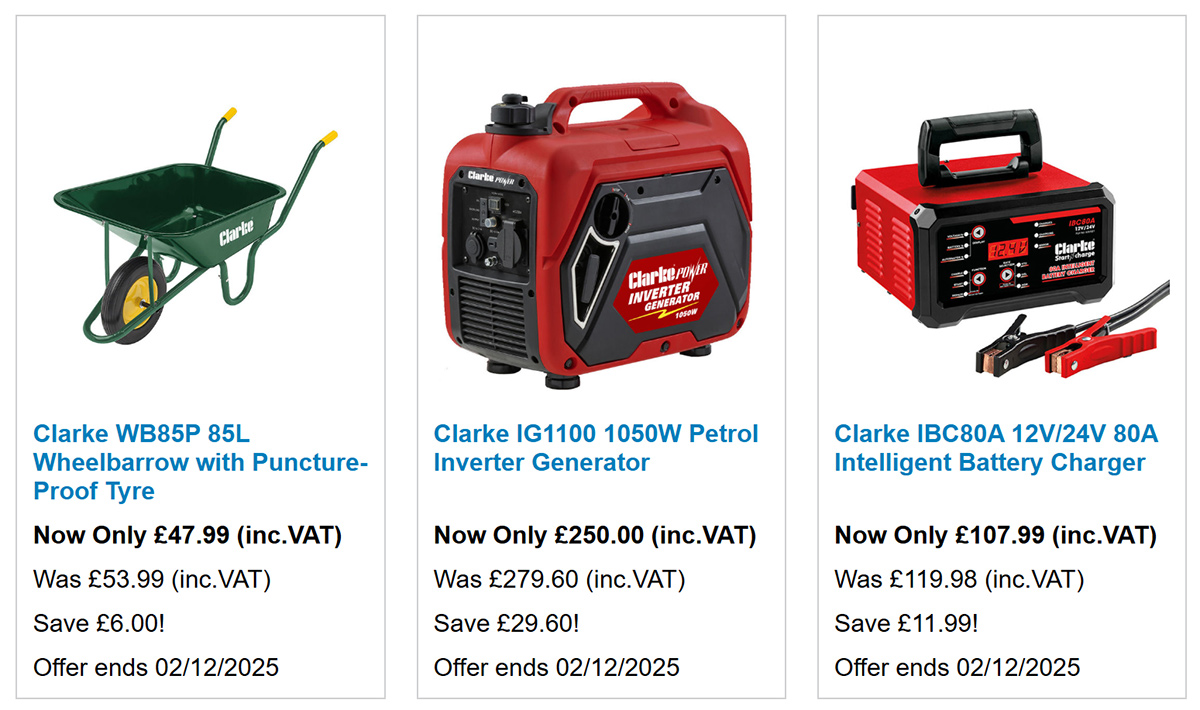 lowpricesuk's tweet image. Lots of Black Friday Offers on Tools and DIY Equipment at Machine Mart. Use Code 8399021801508 to Claim. Ends 2 Dec =&amp;gt; awin1.com/cread.php?awin… #tools #DIY #savemoney #sales #BlackFriday #MachineMart