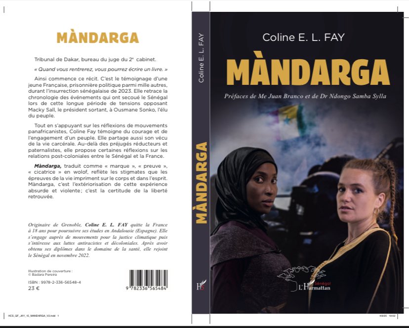 JrBirame2's tweet image. Merci de retweet svp 🙏🏻🫶🏽 🚨ce livre rend hommage aux victimes de Macky SALL. 

« Màndarga rend hommage à toutes ces victimes et à leurs familles. Il rend visible et magnifie la contribution souvent oubliée des femmes sénégalaises aux luttes démocratiques...