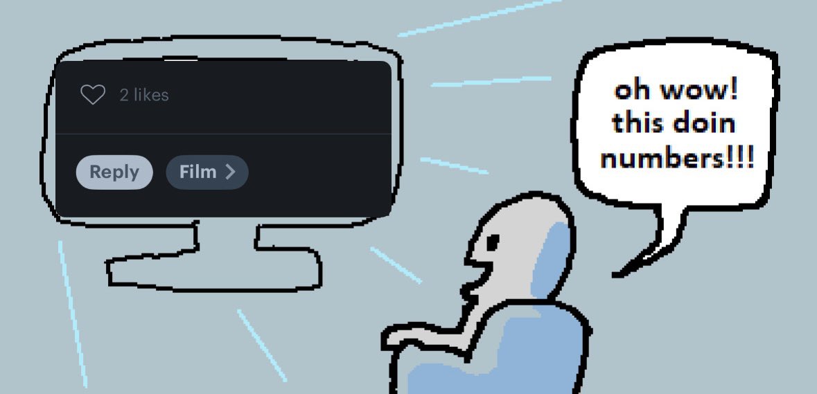 ChrisFBFB's tweet photo. @filmbitten me when my OBAA review got two likes https://t.co/ujZpORHKQ4