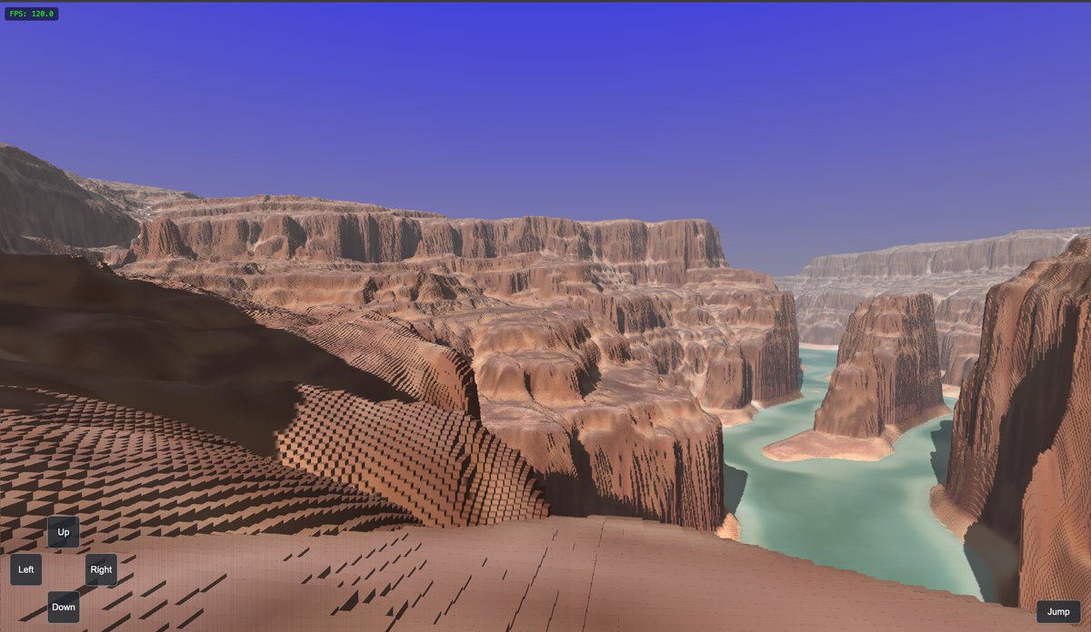 SebAaltonen's tweet image. My 5 day WebGPU terrain renderer prototype is now done. 

Still missing a few features I wanted to implement:
- Cheap sky visibility approximation for AO
- Terrain modify tools (raise/lower)

Hopefully I have time during the weekend to do those...

sebbbi.github.io/LimitedDetail/