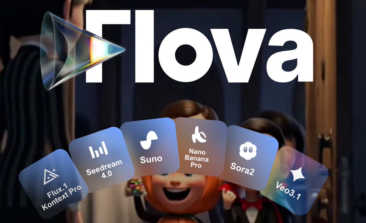 Flovaai's tweet image. 🎉 We just hit 3,000 friends on X — time to celebrate!

To thank everyone for the support, we’re dropping a special reward:

For the first 30 new users:
Click the link below to instantly unlock early access + 1,000 bonus credits!

For our existing friends:
Repost + Like + Comment…