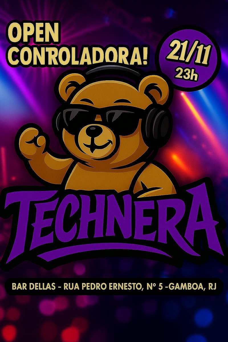 Vinny_Chaser's tweet image. CHEGOU O DIA!! É HOJE a partir das 23h no Bar Dellas  #techhouse e #hardtechno 0800!

instagram.com/festatechnera/