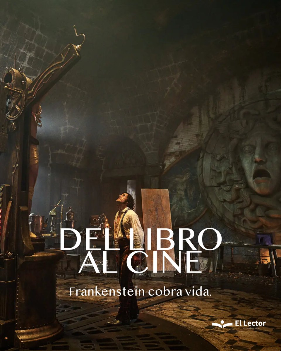 ElLector_pa's tweet photo. Del papel a la pantalla: Frankenstein

La historia que cambió la literatura de terror cobra vida en el cine una vez más.
Una criatura hecha de partes… pero un clásico hecho de pura genialidad.
Prepárate para revivir este mito moderno. https://t.co/GqkEwhhnSp