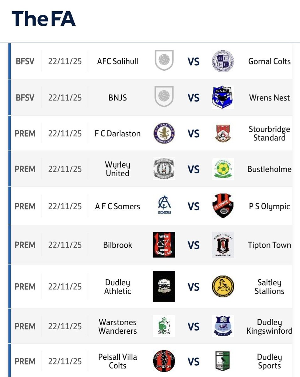 West Midlands (Regional) League tweet media