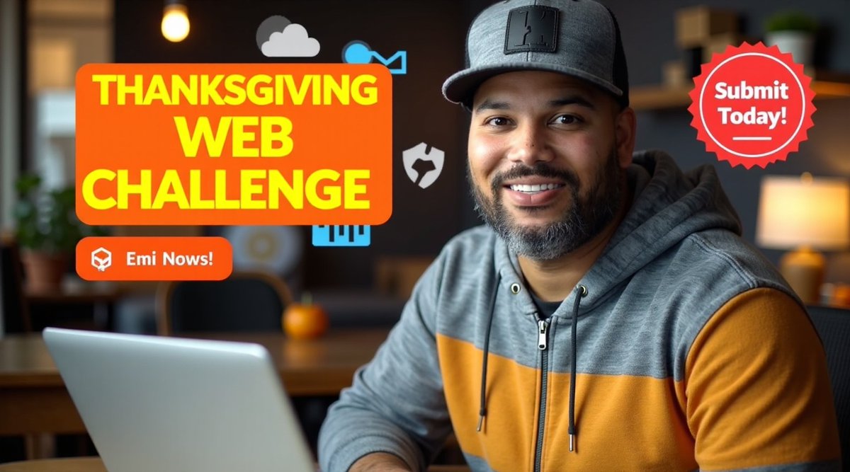 codingphase's tweet image. 🦃🍁 CodingPhase Thanksgiving Web Challenge is LIVE! 🍁🦃

Build the BEST Thanksgiving-themed web page &amp;amp; let the community vote for the winner!
Landing pages, promos, email captures—anything goes.
✔️ FREE to join the challenge
✔️ FREE community access

youtu.be/VTvAwT-h3uQ