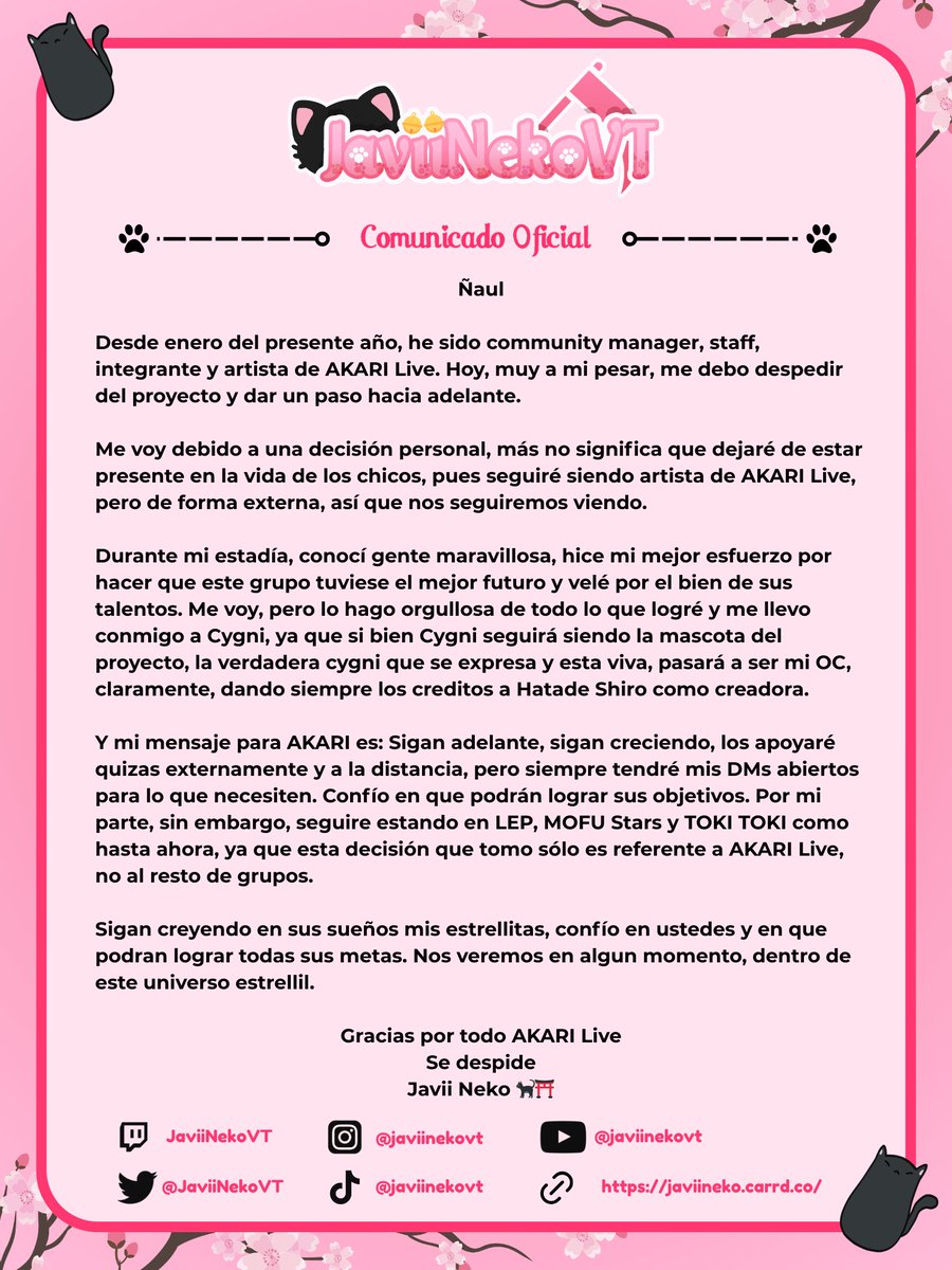 Los quiero... Mis estrellitas ✨
🐈‍⬛⛩️