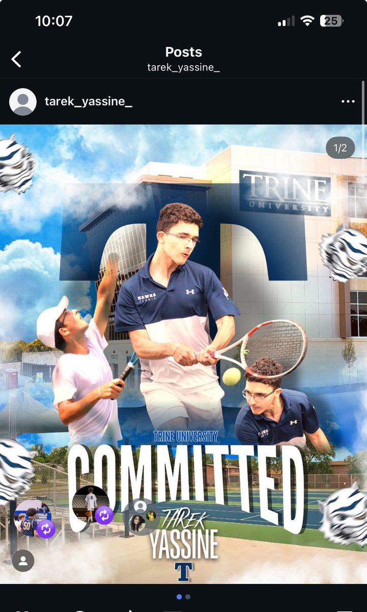 26tarekk's tweet image. Correction** My signing will be at 7:00 Launchpad Tennis Academy Today. Huge thanks to Adam, Connor, Sebastian, and Hana for their coaching and all their work to help me play in tournaments like the Midwest Closed and more. #thunder @TrineUniversity @TheTrineTennis
