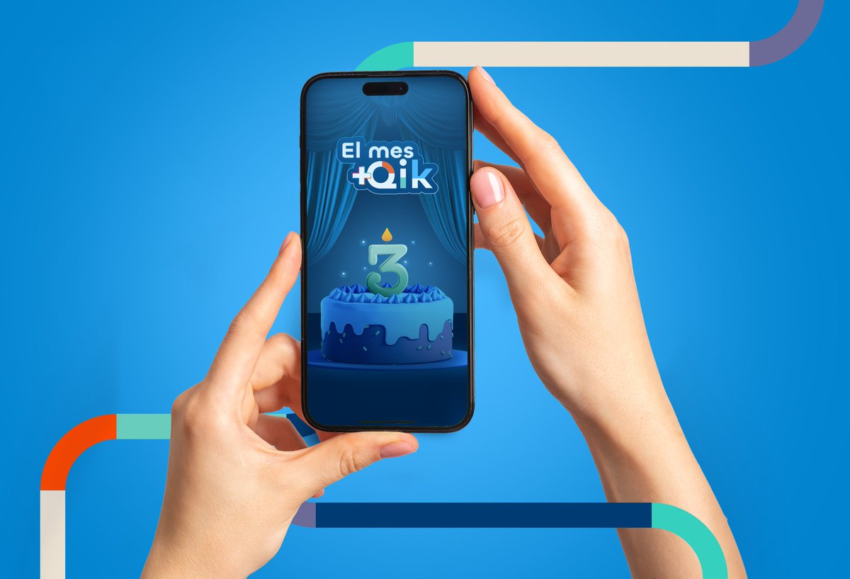 Qik Banco Digital celebra su tercer aniversario con un mes de promociones
despertarnacional.com.do/2025/11/21/qik…

<a href="/Popularenlinea/">Banco Popular</a>
