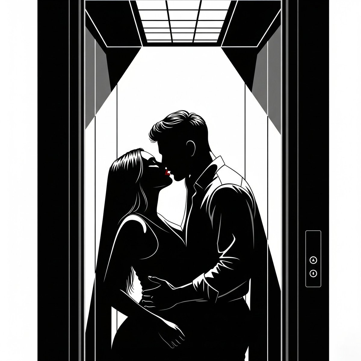 GSRescritor's tweet image. Unas puertas que se cierran. Un mundo que desaparece. &quot;Segundos después, las puertas del ascensor se cerraron, y Victor y Moira desaparecieron juntos&quot;. ¿Te atreves a subir? 🔗 elgabinetesecreto.com/el-encuentro-1… #Ascensor #SinRetorno #erotismoprofundo #CuentosDeManosYNoches