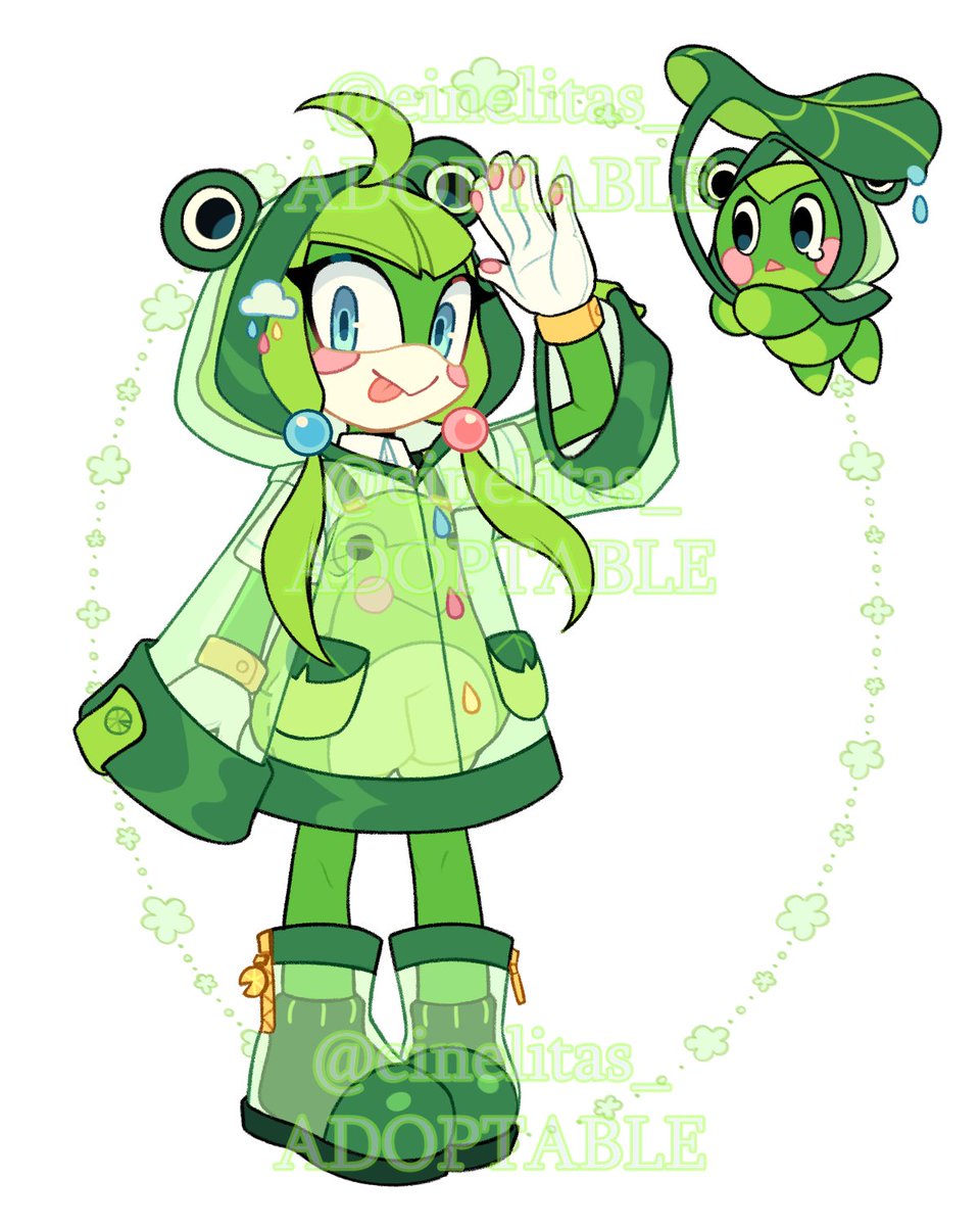 einelitas_'s tweet image. Sweethearts Adoptables #2 !!    

🧁Pudding Pup (pre-claimed)
🐸Rainy Frog (pre-claimed)

#sonicadopts