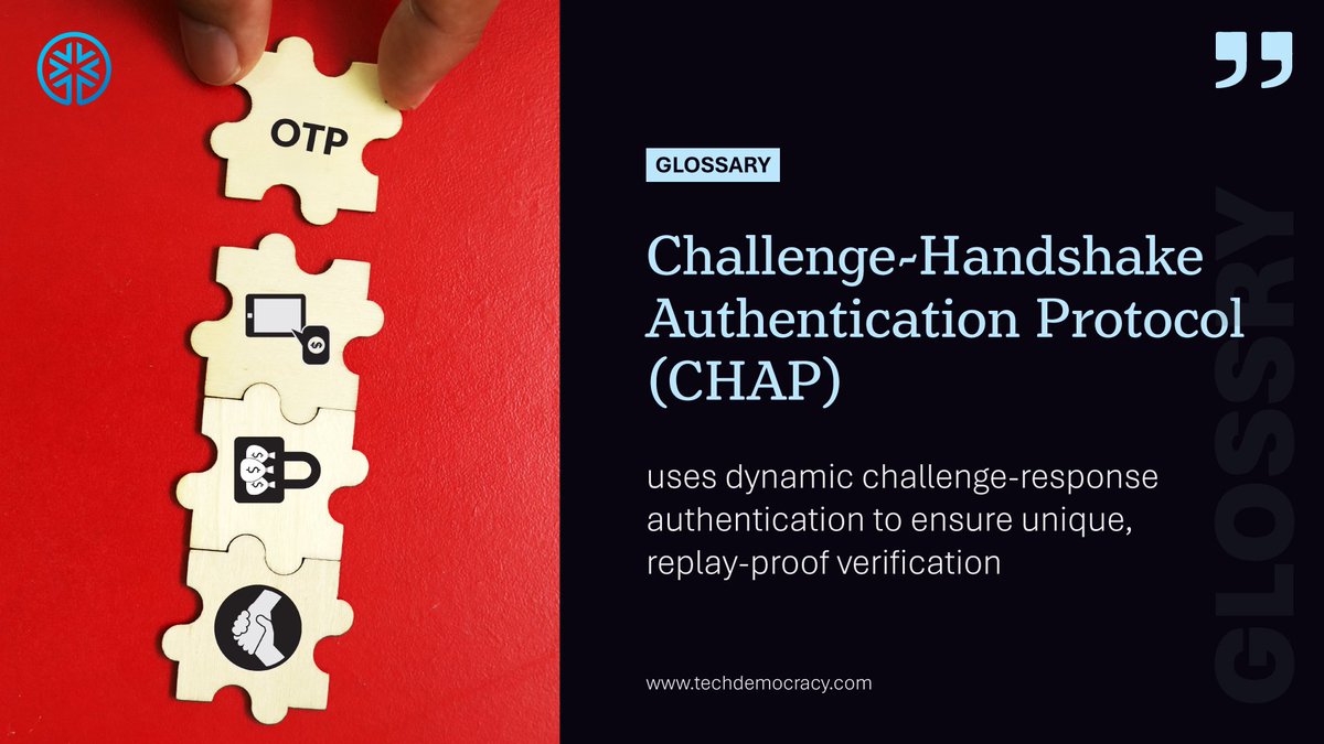 techdemocracy's tweet image. Ever wondered how some login systems stay one step ahead of attackers?

Instead of using the same #password check every time, #CHAP sends a new challenge for every login attempt.

#TechDemocracy #Technology #CybersecurityGlossary