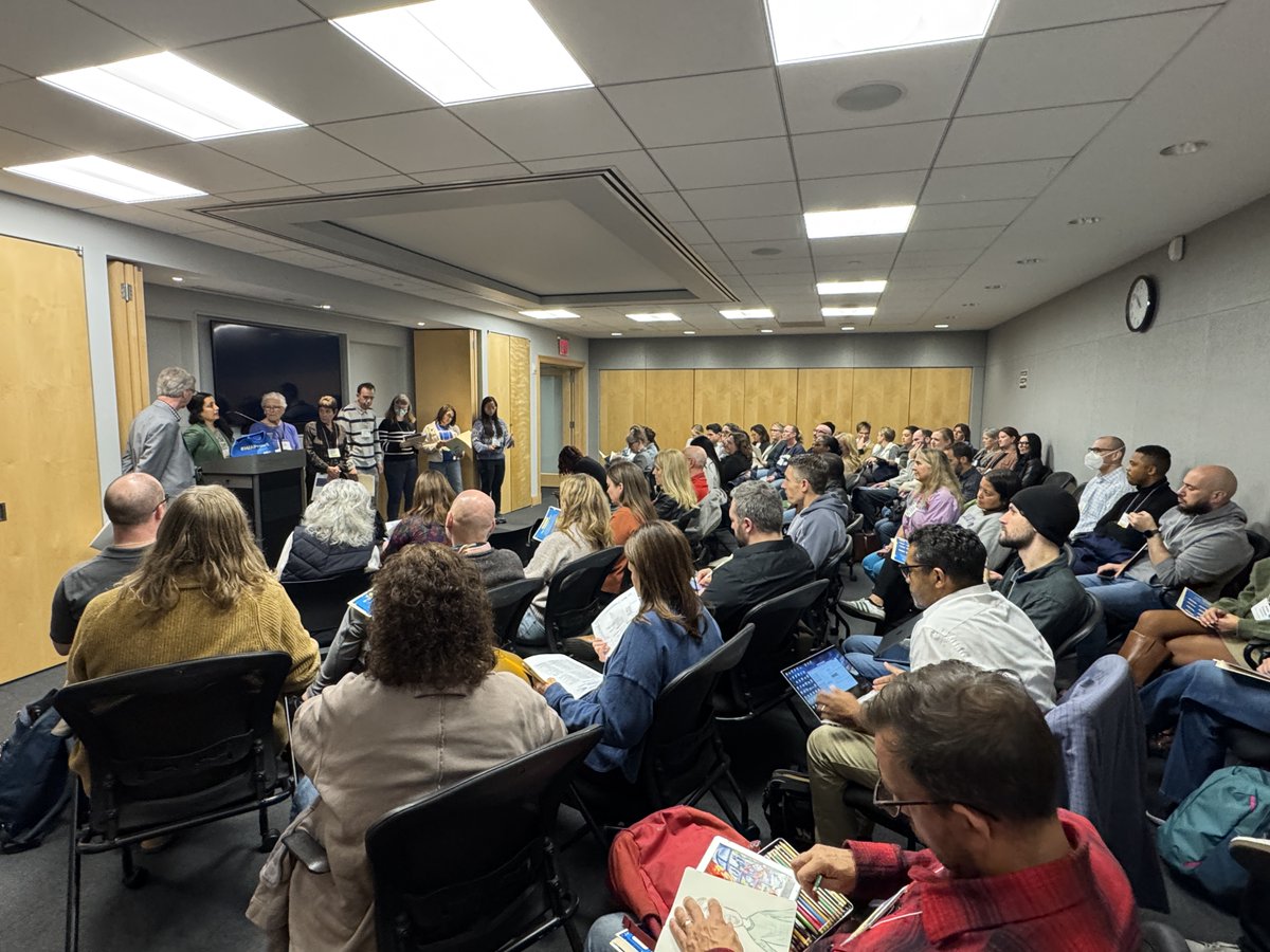 MathforAmerica's tweet image. Last month, ~65 MƒA Master Teachers and NYS Master Teachers and Counselors came together at the @SUNY Global Center for the first annual MƒA Dual Citizen and @NYSMTP Conference. Teachers explored neurodiversity, gratitude, and strategies for collaboration across New York State.