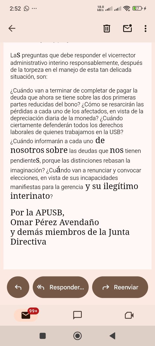 Acerca del bono de fin de año mal pagado.