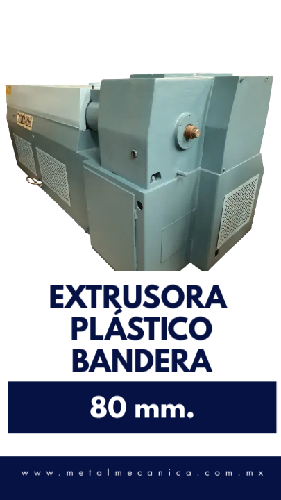 maquinariaindmx's tweet image. #ExtrusoradePlastico
#PlasticExtrusion 
#ExtrusionMachine 
#MaquinariaPlastico

EXTRUSORA DE PLASTICO
MARCA: BANDERA (ITALIA) 

Diámetro del husillo: 80 mm
Relación L/D: 25:1
Velocidad del husillo: hasta 150 RPM
Motor principal: 50 hp

Mayor información: metalmecanica.com.mx
