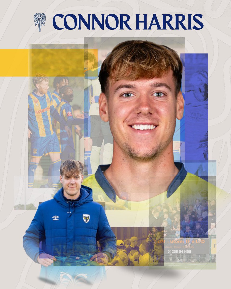 Basingstoke_FC's tweet photo. A warm welcome to Basingstoke, Connor!

He links up with us on loan from @FarnboroughFC, with an @AFCWimbledon academy grounding the manager holds in high regard.

Enjoy your time with us, Connor!

🔗 https://t.co/a5ZJZAwFHK