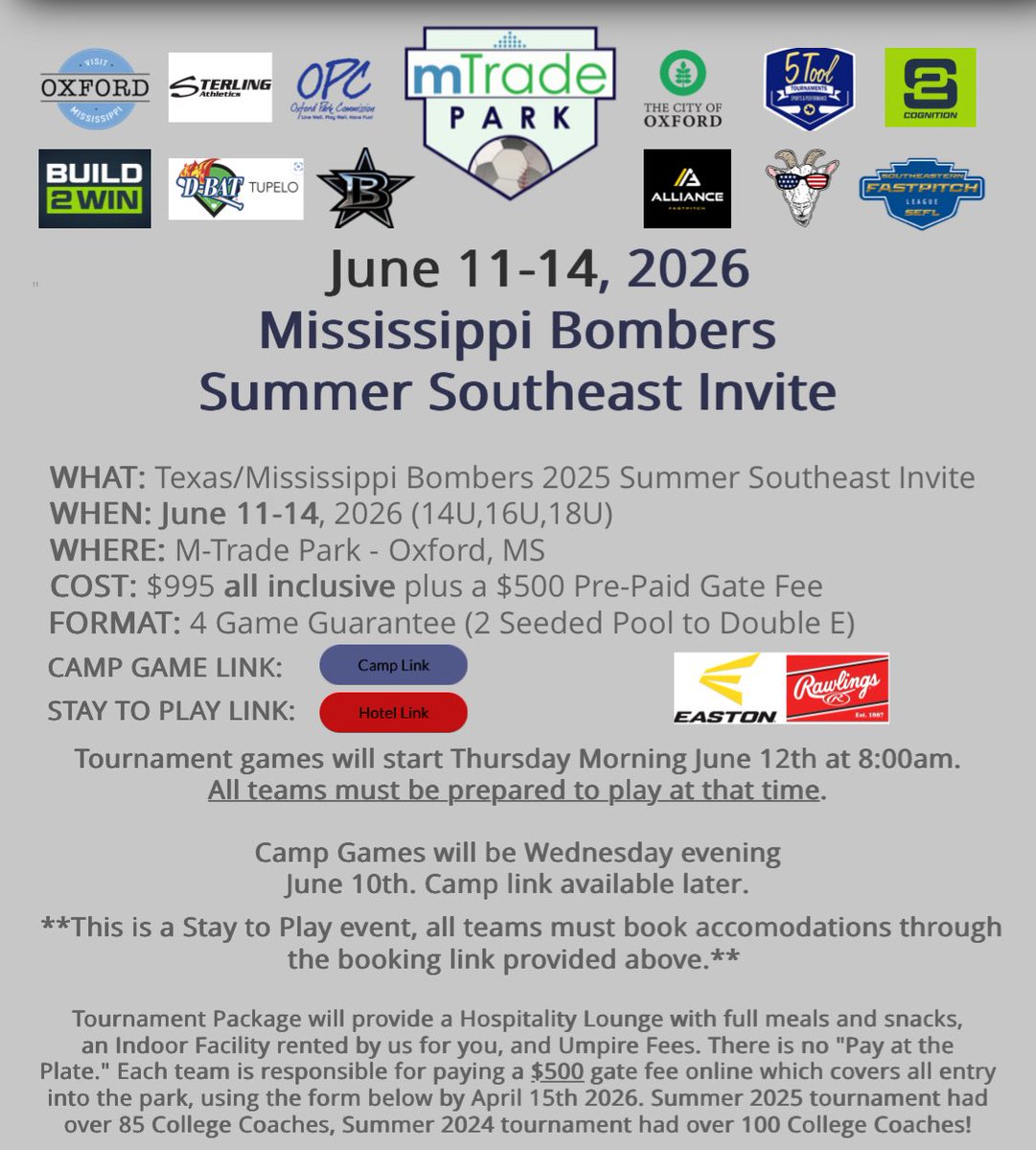 MS Bombers Fastpitch tweet media