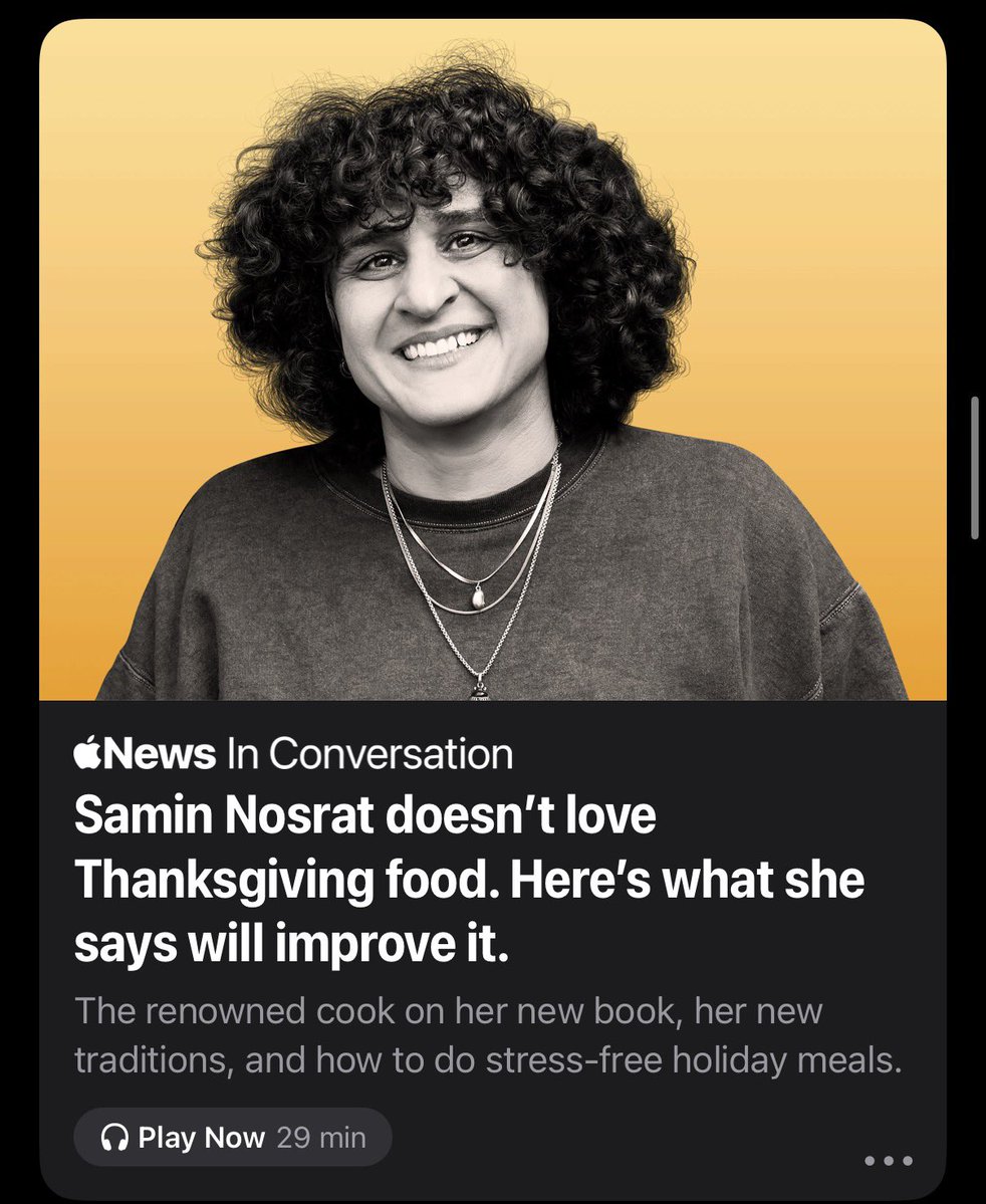 borderbigcat's tweet image. Maybe someone named Samin Nosrat shouldn’t have an opinion on thanksgiving food.