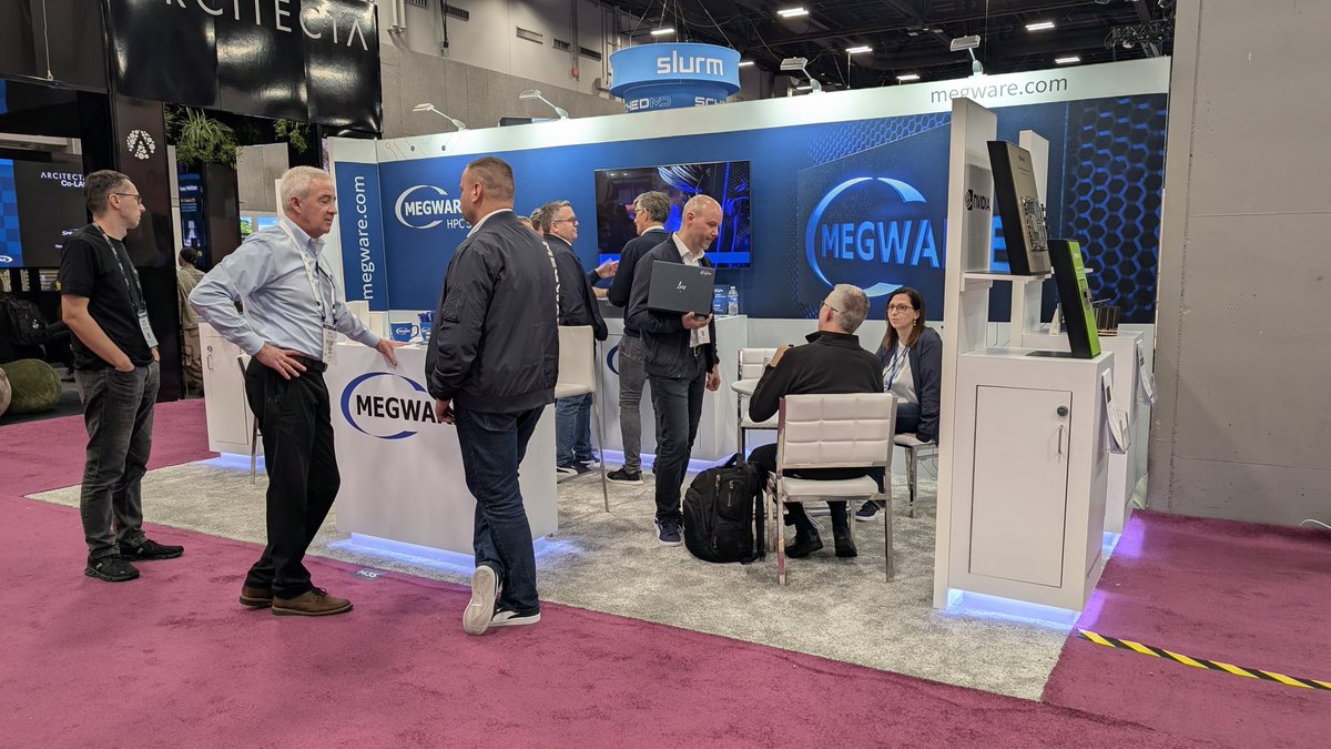 MegwareComputer's tweet image. What a ride! Wrapping up #SC25 in St. Louis! 
From tech demos to inspiring talks, this event reminded us why innovation never stops.
Now, time to recharge with a team day before heading back to Germany.
See you next year in Chicago! ✨

#HPCignites #Supercomputing #HPC #StLouis